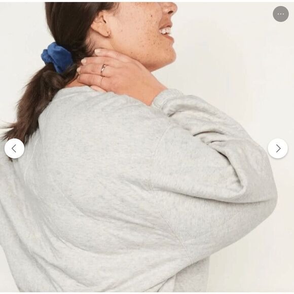 NWT Old Navy Quilted Half-Zip Sweatshirt - Picture 1 of 2